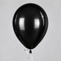 Черный гелиевый шар